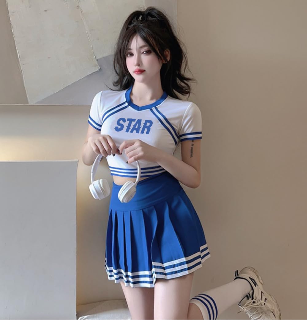 Amazon | チアガール k-pop 衣装 韓国 ダンス衣装 チア衣装 Amazon | チアガール k-pop 衣装 韓国 ダンス衣装 チア衣装